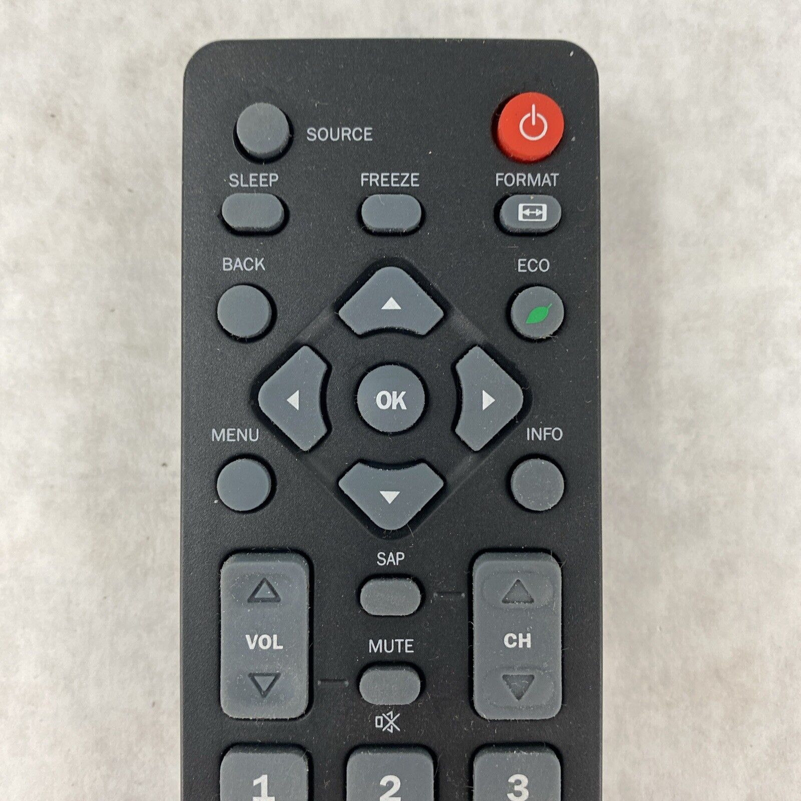 Emersone Sylvania Funai Nh000Ud Remote Control OEM LC195EMX LC195SLX LC320EMX