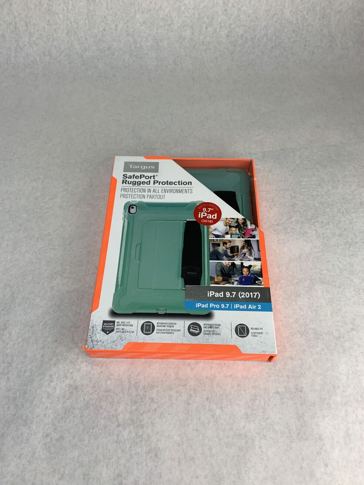 Targus SafePort Rugged Protection iPad Case 9.7" 2017/2018