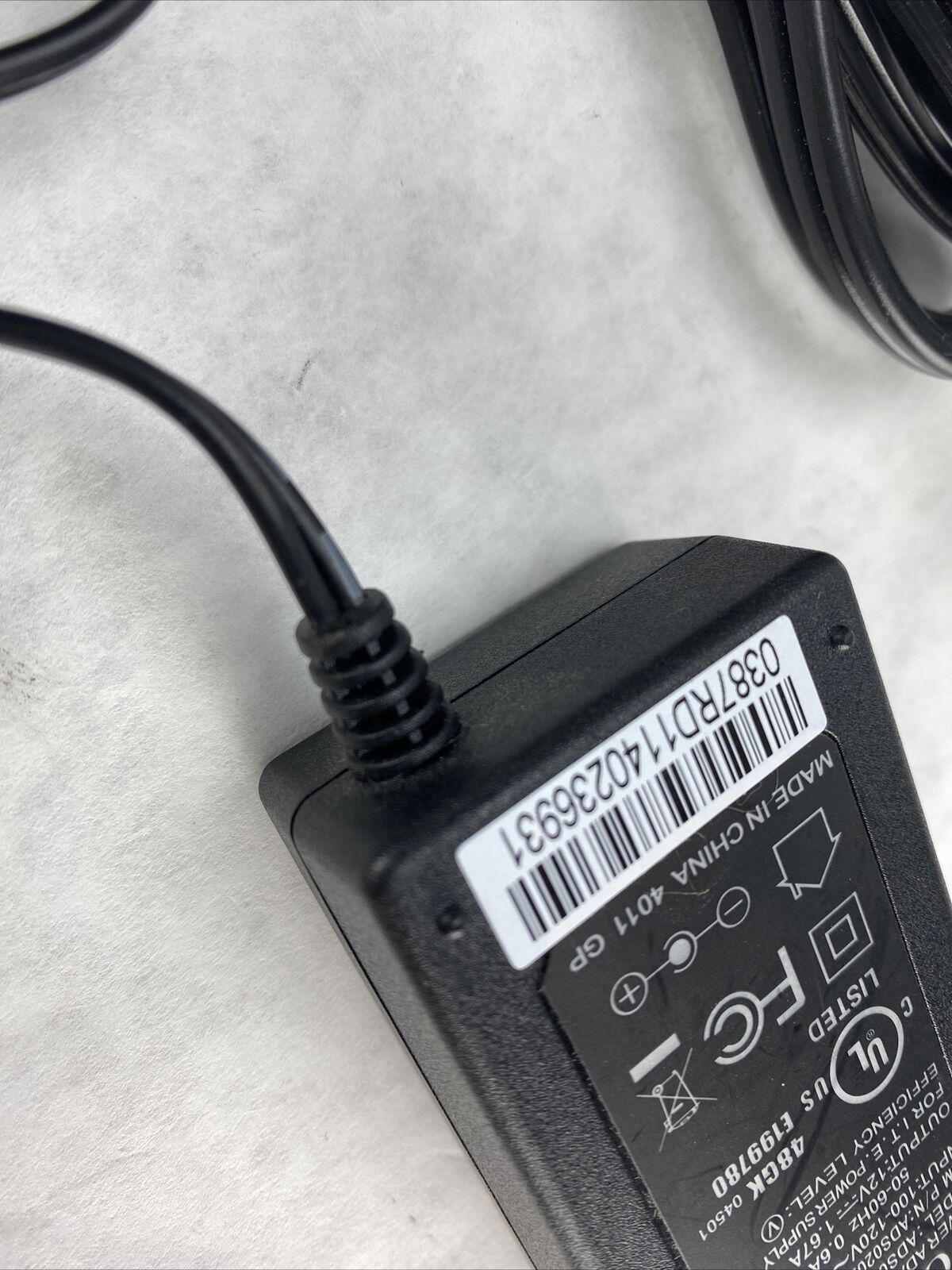 ADS0202-U120167 20W AC Adapter for AT&T U-Verse ISB7005 12V 1.67A (Lot of 2)