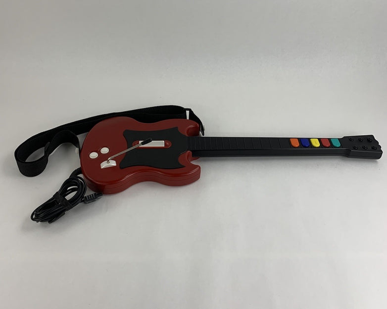 RedOctane PSLGH Guitar Hero Wired Guitar Red For Playstation 2