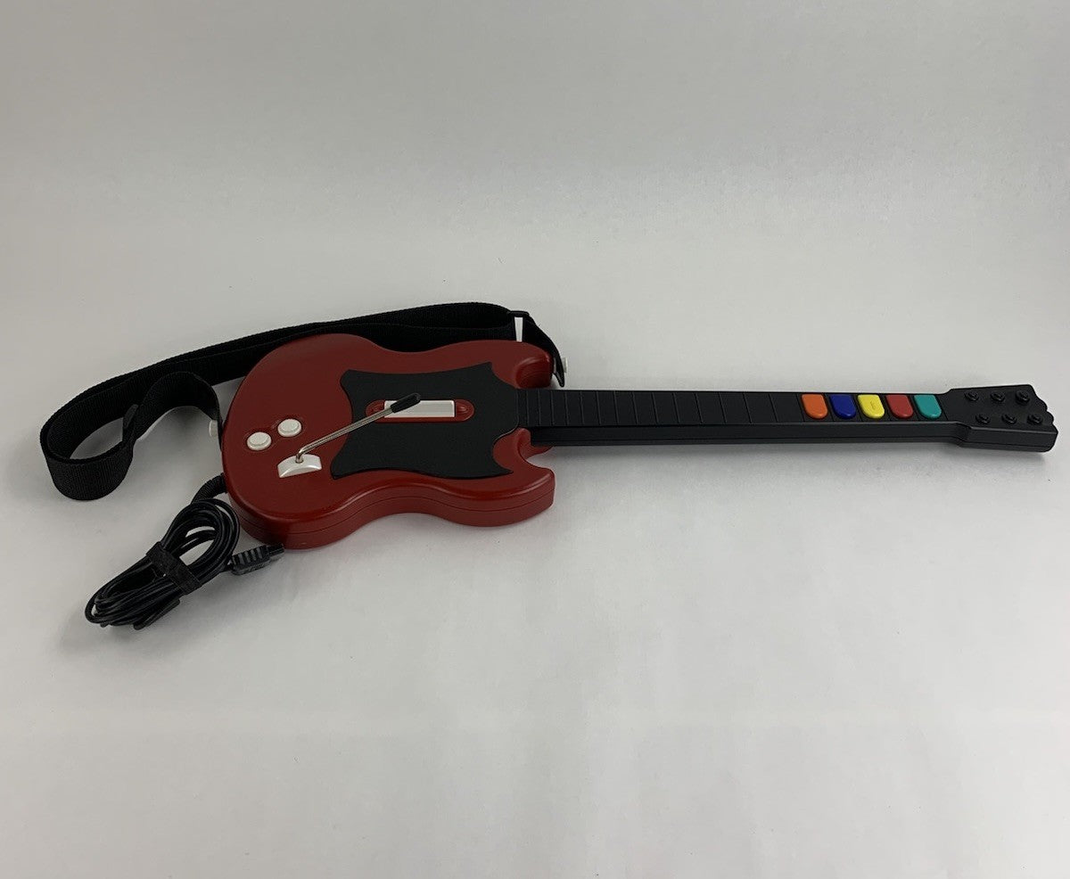 RedOctane PSLGH Guitar Hero Wired Guitar Red For Playstation 22