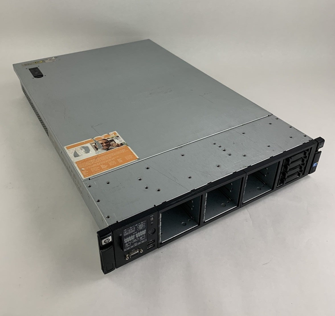 HP ProLiant DL380 Gen 7 Server 1x Intel Xeon E5620 2.4GHz 72GB RAM No HDD/OS0