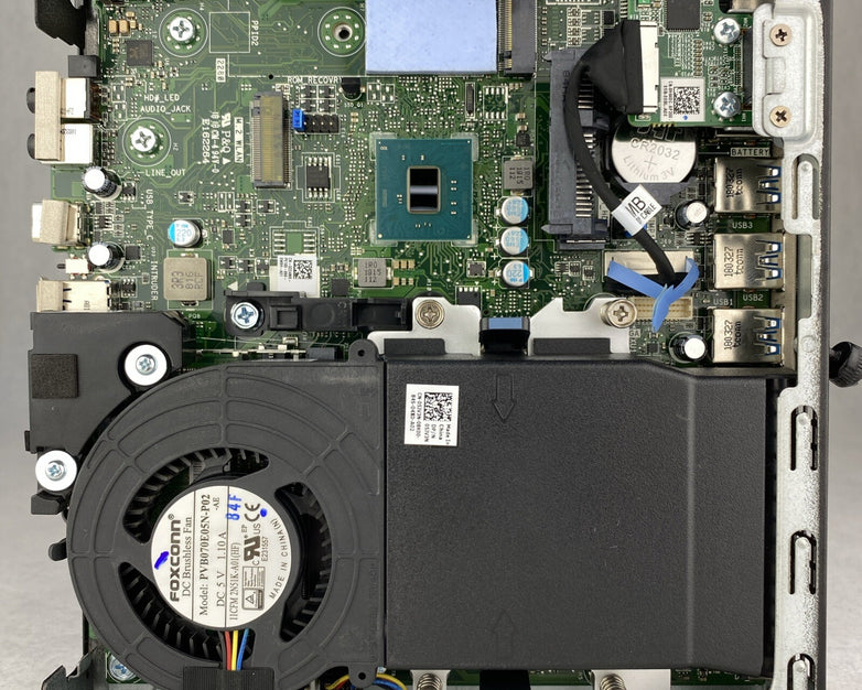 Dell Optiplex 7050 Micro Intel Quad Core i5-7500T 2.70GHz 1x8GB RAM No AC HDD OS