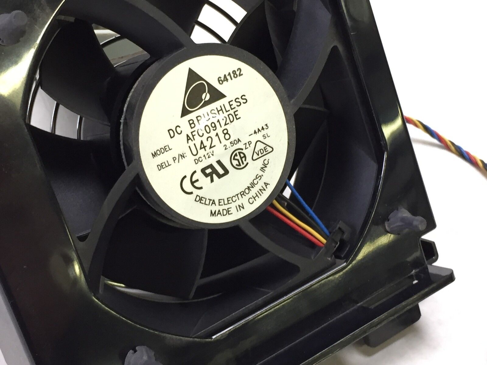 Server Fan Dell U4218 Delta Electronics AFC0912DE DC12v 2.50A