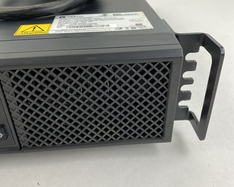 Liebert Vertiv GXT5-EBC48VRT2U GXT5 UPS - No batteries Tested Cracked Face Plate