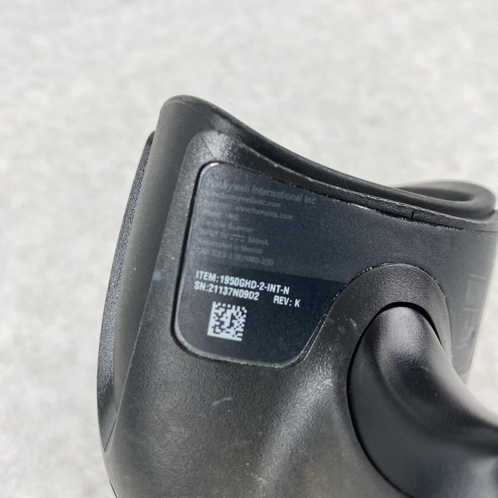 Honeywell 1950 1950GHD-2-INT-N Handheld USB Barcode Scanner + USB Cable