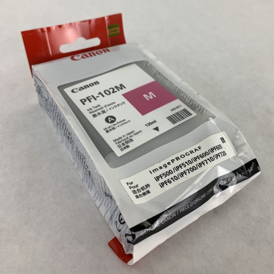 New OEM Canon PFI 102 Magenta 130ml Ink Tank Toner Printer Cartridge