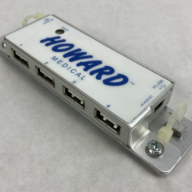 Howard Medical HI-HUB 401 USB Hub - With Cords