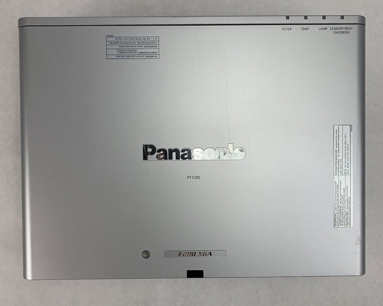 Panasonic PT-F200U LCD Projector No Remote 1831 Lamp Hours