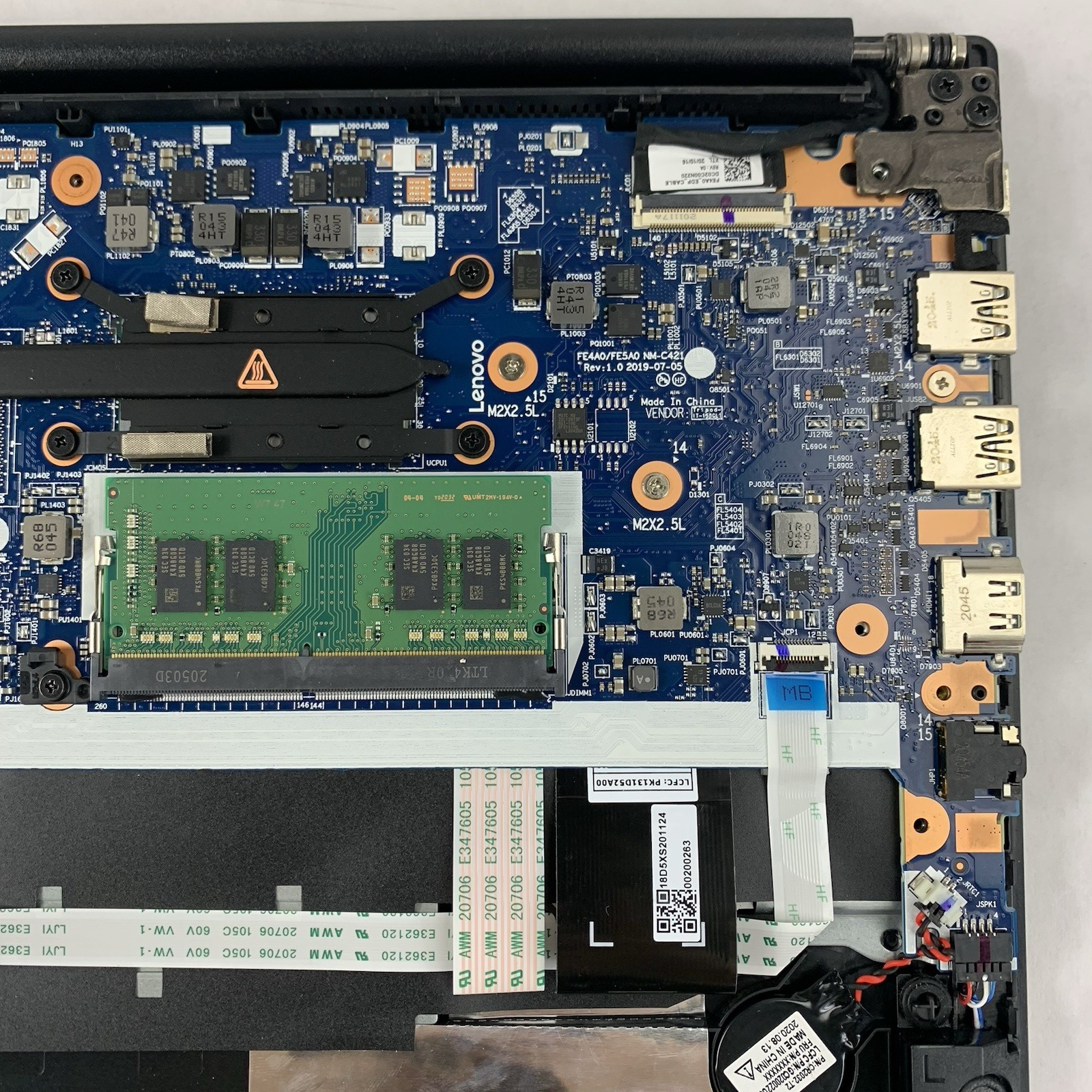 Lenovo ThinkPad E14 14" Gen 1 Laptop i5-10210U 1.6GHz 8 GB RAM No OS/SSD/AC/Batt13