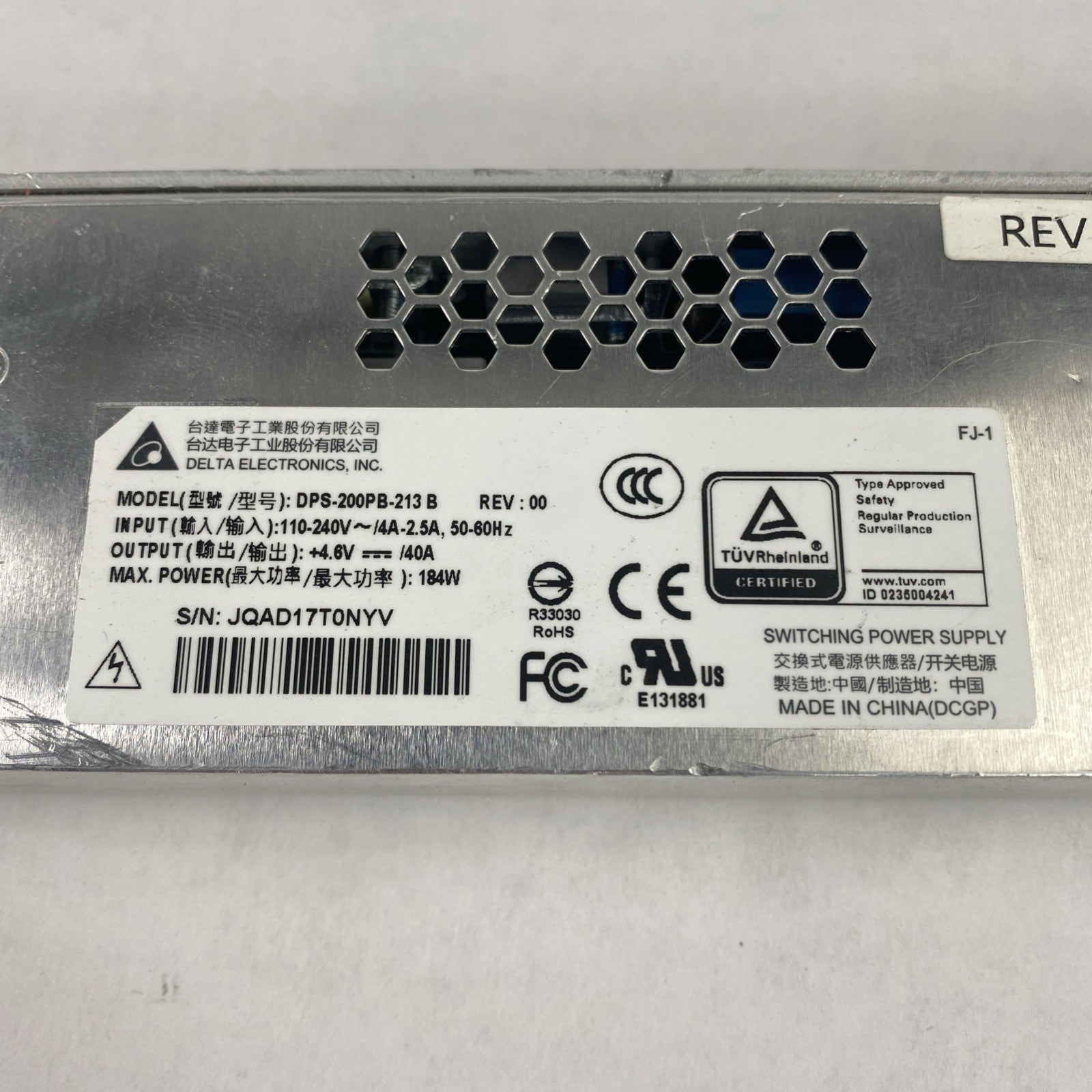 Delta DPS-200PB-213 B Switching Power Supply3