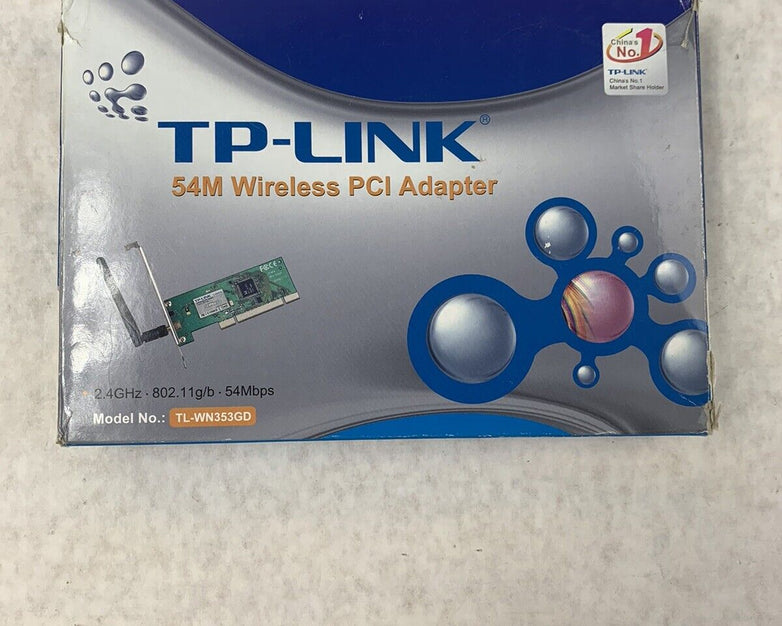 TP-Link 54M Wireless PCI Adapter TL-WN3533GD