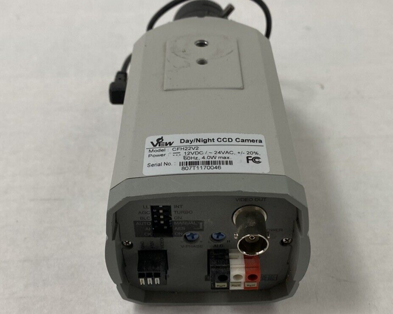 Deview CFH22V2 Day/Night CCD Camera w/ 1/2.7" 2.8-12mm Lens For Parts or Repair