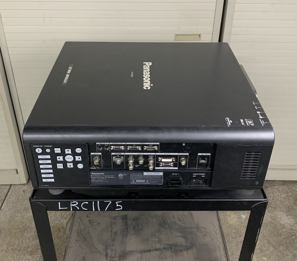 Panasonic PT-DZ10KU WUXGA DLP Lamp Projector - Tested No Lens No Remote5