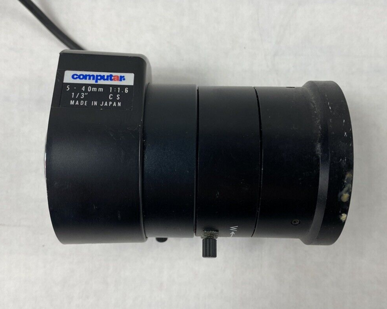 Computar 5-40mm 1:1.6 1/3" CS CCTV Security Camera Lens