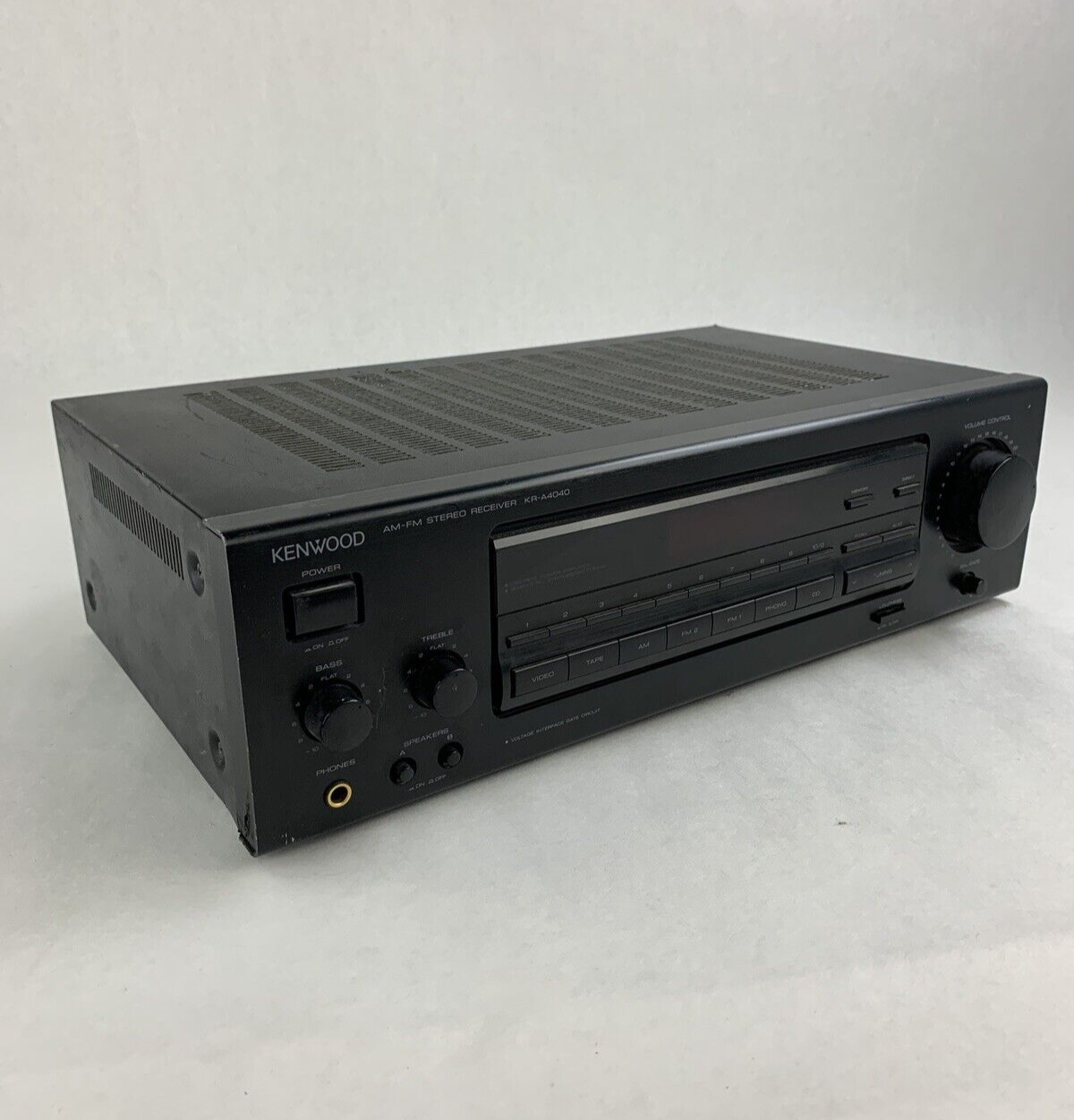 Kenwood KR-A4040 2 Channel Stereo Receiver No Remote No Power For Parts