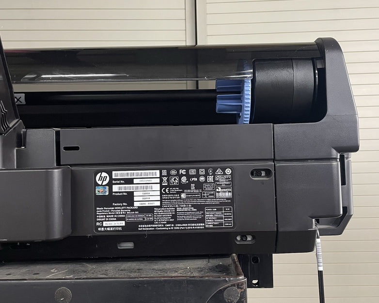 HP T520 CQ890 24" Color Thermal Inkjet Large Format Printer For Parts