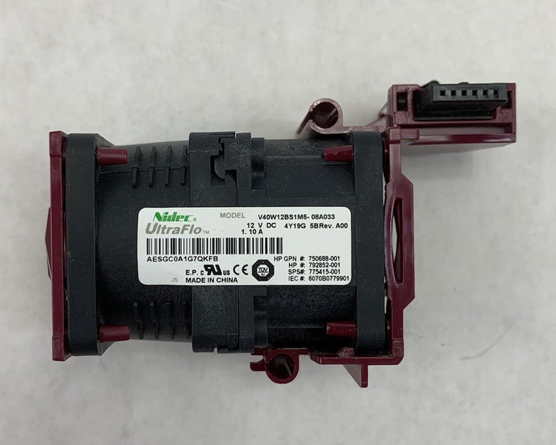 Nidec UltraFlo V40W12BS1M5-08A033 Server Fan (Lot of 4)