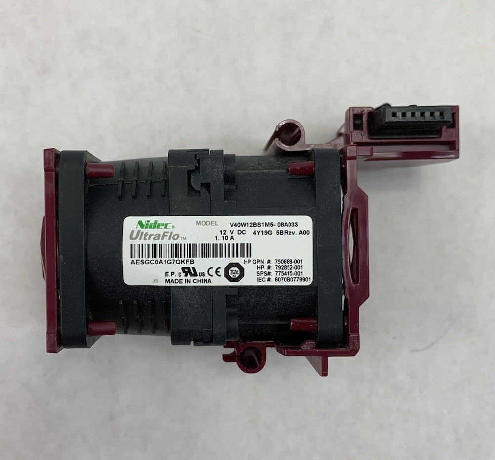 Nidec UltraFlo V40W12BS1M5-08A033 Server Fan (Lot of 4)