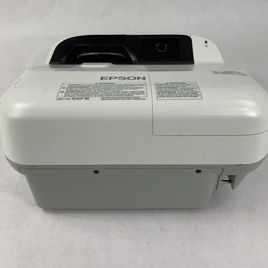 Epson BrightLink 595Wi H599A LCD Lamp Projector 2809 Lamp Hours - No Remote