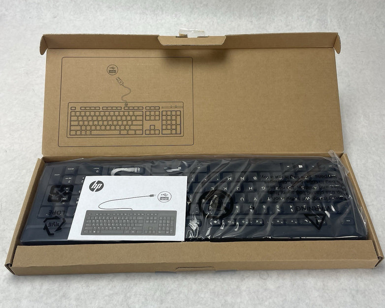 HP TPA-P001k 125 Wired Desktop PC Keyboard Lot of 8