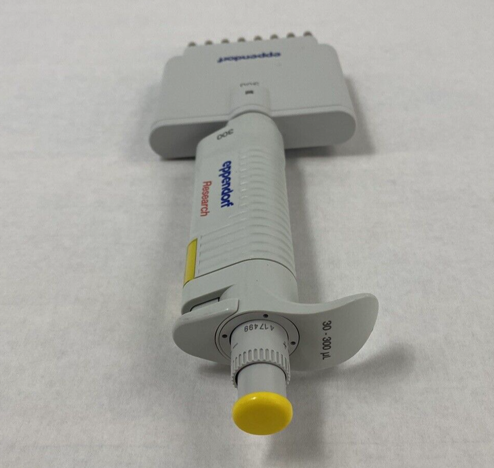 Eppendorf Research 300 30-300 uL 8-Channel Multichannel Manual Pipette