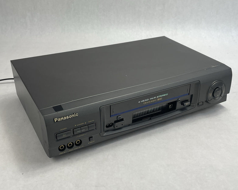 Panasonic Blue Line PV-VS4820 Omnivision Missing Faceplate Tested Working