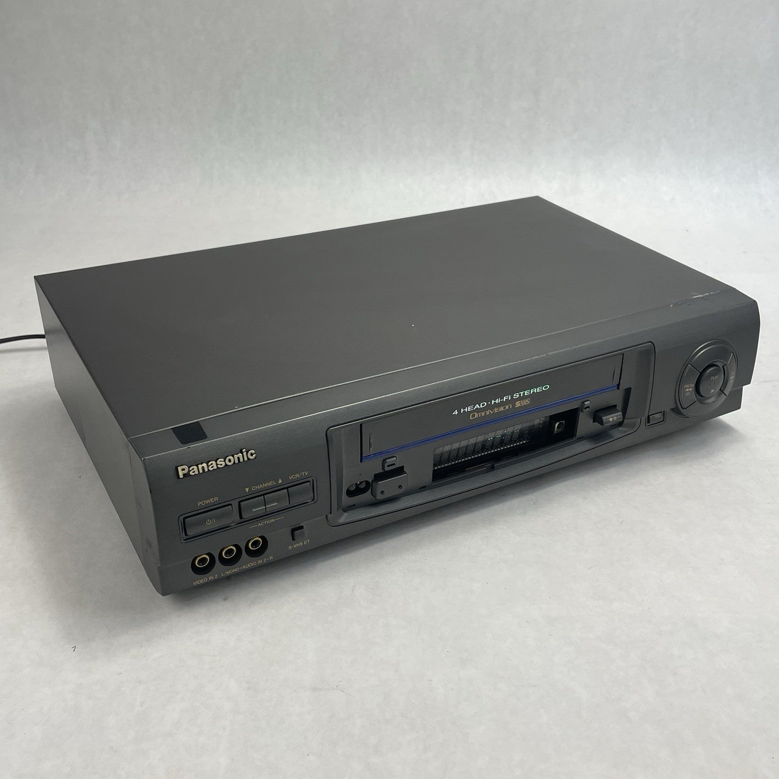 Panasonic Blue Line PV-VS4820 Omnivision Missing Faceplate Tested Working0