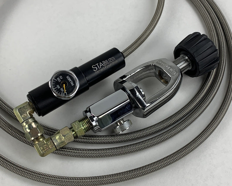 Palmer Pursuit Shop Stabilizer Reg Custom Paintball Set 1200 PSI Dial