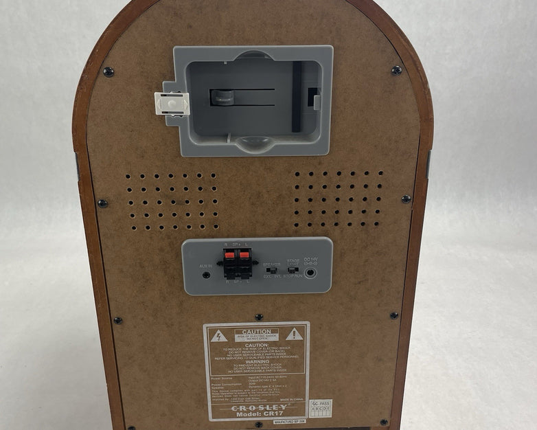 Crosley CR17 iJuke Jukebox Apple iPod Music Player Tested No Power Cord