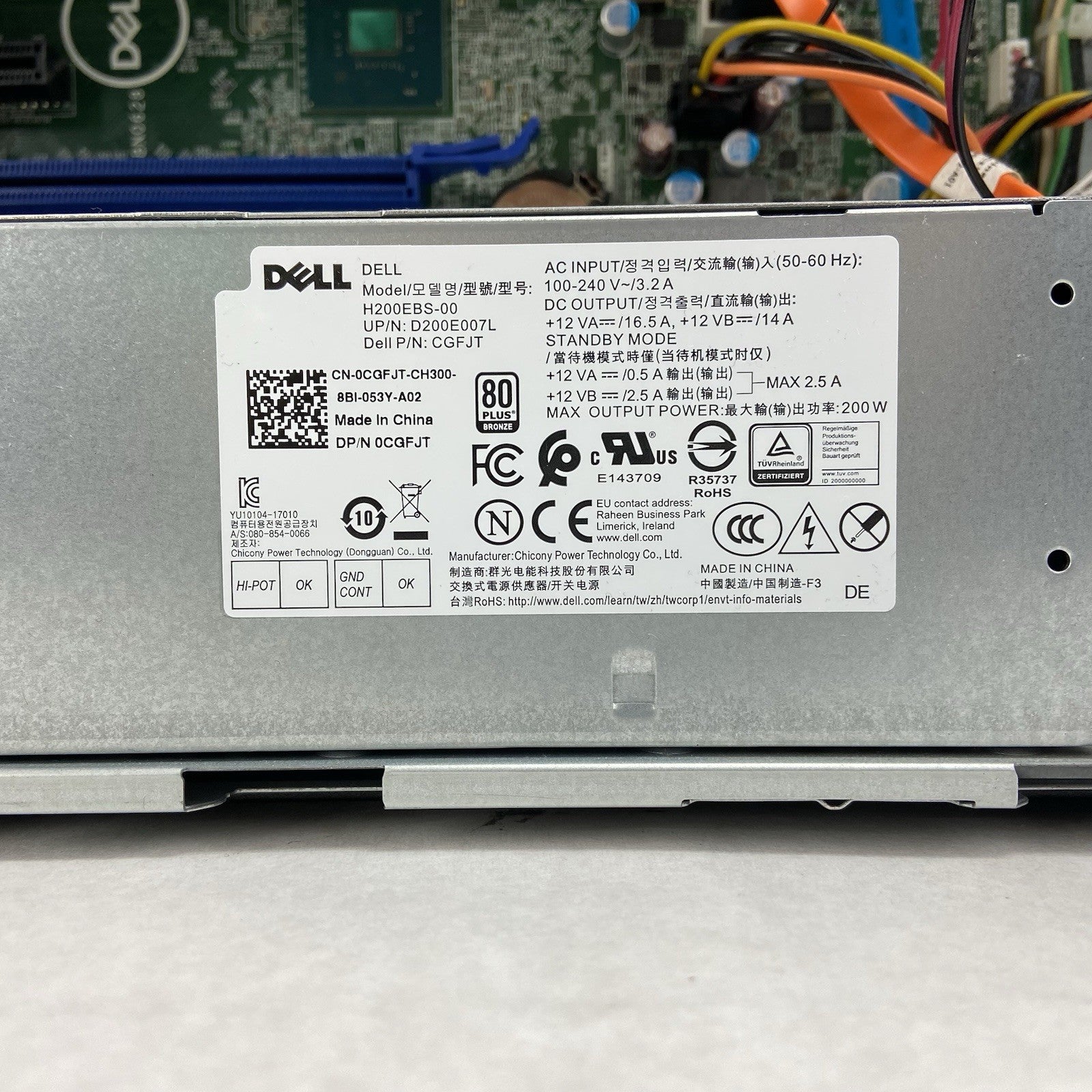 Dell Optiplex 3060 MT Intel Core i5-8500 3GHz 4GB RAM No HDD No OS12