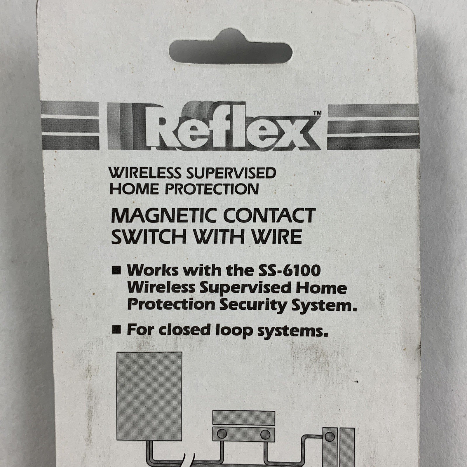 Heath Zenith SSA-6100-12 Reflex Magnetic Contact Switch With Wire for SS-6100