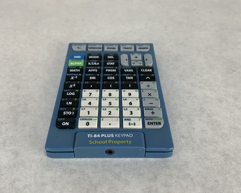 Lot of 3 Texas Instruments TI-84 Plus Keypad School Property Keypad Only