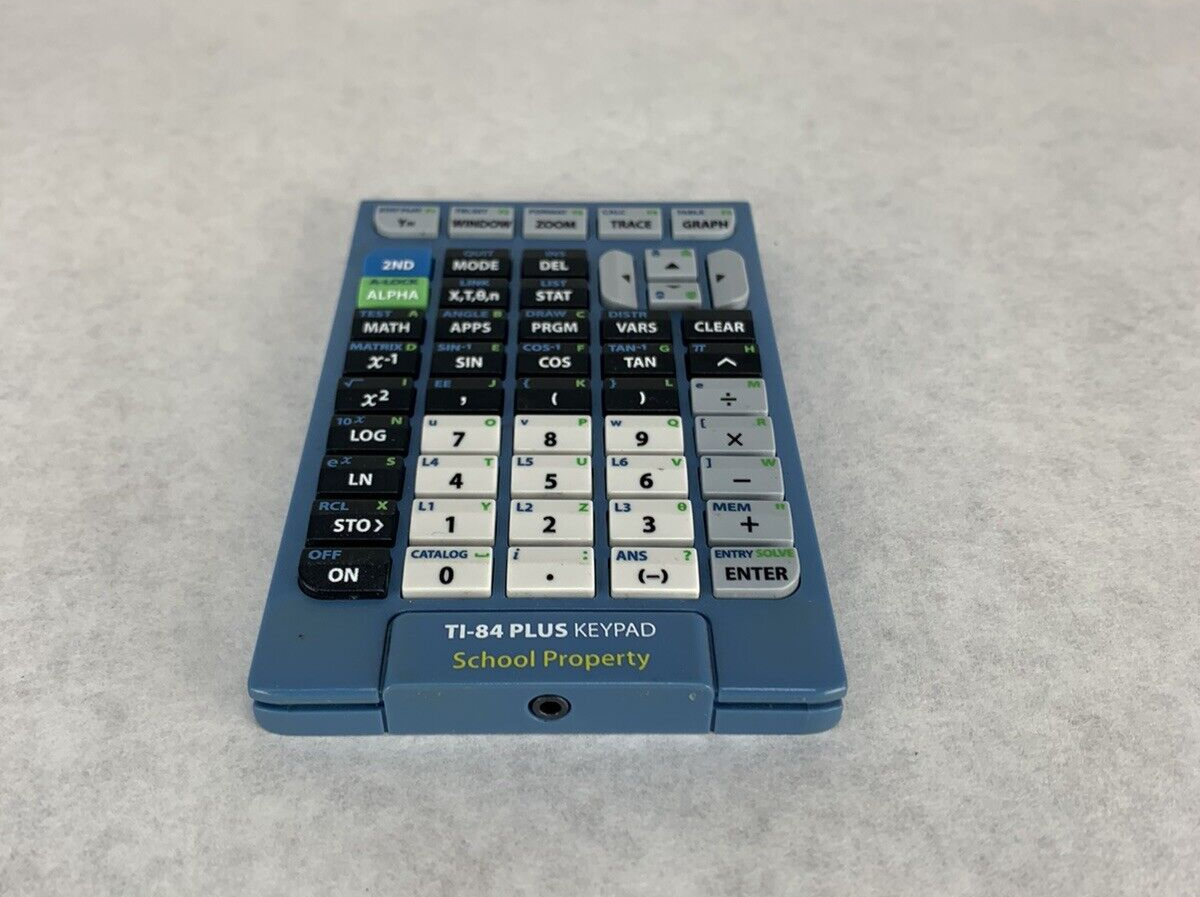 Lot of 3 Texas Instruments TI-84 Plus Keypad School Property Keypad Only
