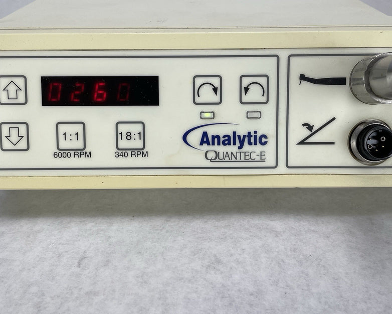 Analytic Sybron Quantec-E Dental Electric Endo Motor Power Tested