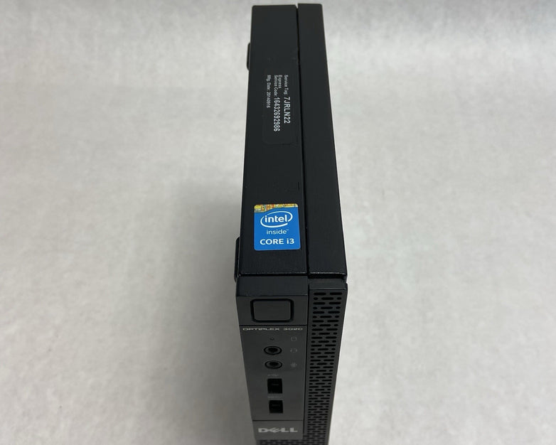 Dell Optiplex 3020M Micro Intel Core i3-4150T 3GHz 8GB RAM w/AC No HDD/OS