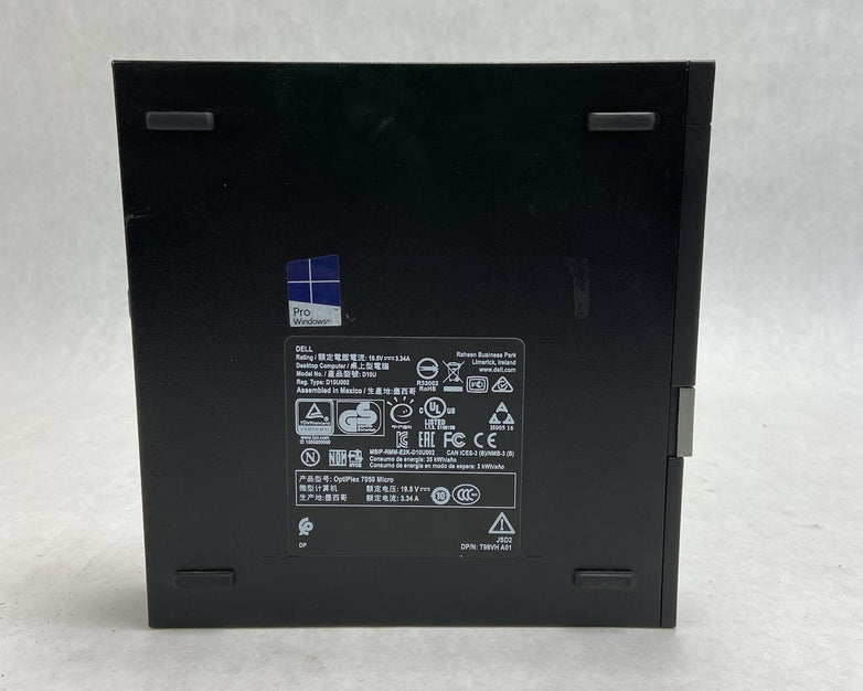 Dell Optiplex 7050 Micro Intel Core i5-6600T 2.7GHz 8GB RAM No HDDOSAC