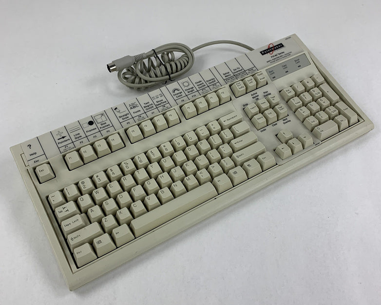 Keytronic E03600QL-C Wired Keyboard AT Clicky Mechanical Vintage Tested