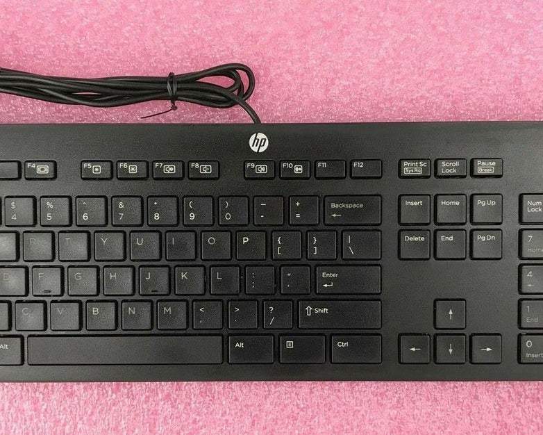 HP USB Slim KB Black Model PH0U (Lot of 2)