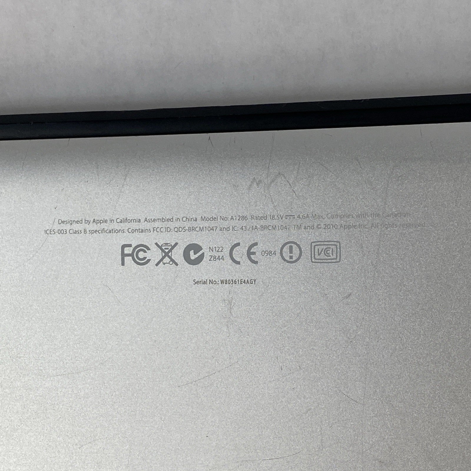 Apple MacBook Pro A1286 2010 15" 2.53GHz i5 8GB RAM 250GB SSD os10.13.622