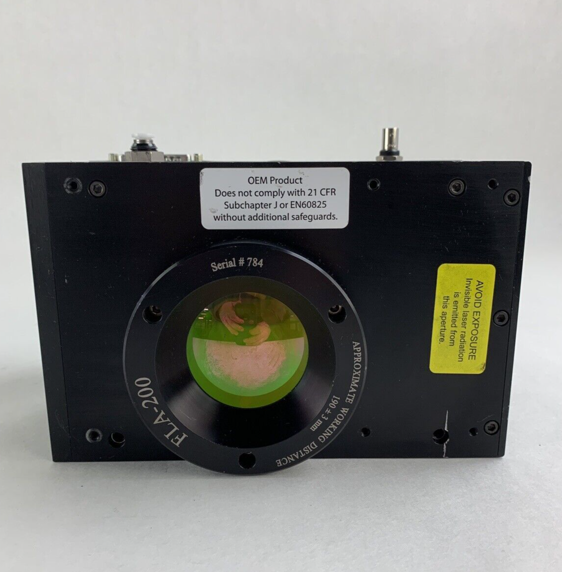 Synrad FHFL50-U FH Flyer 2-Way Scan Marking Head Laser Gauging Parts and Repair