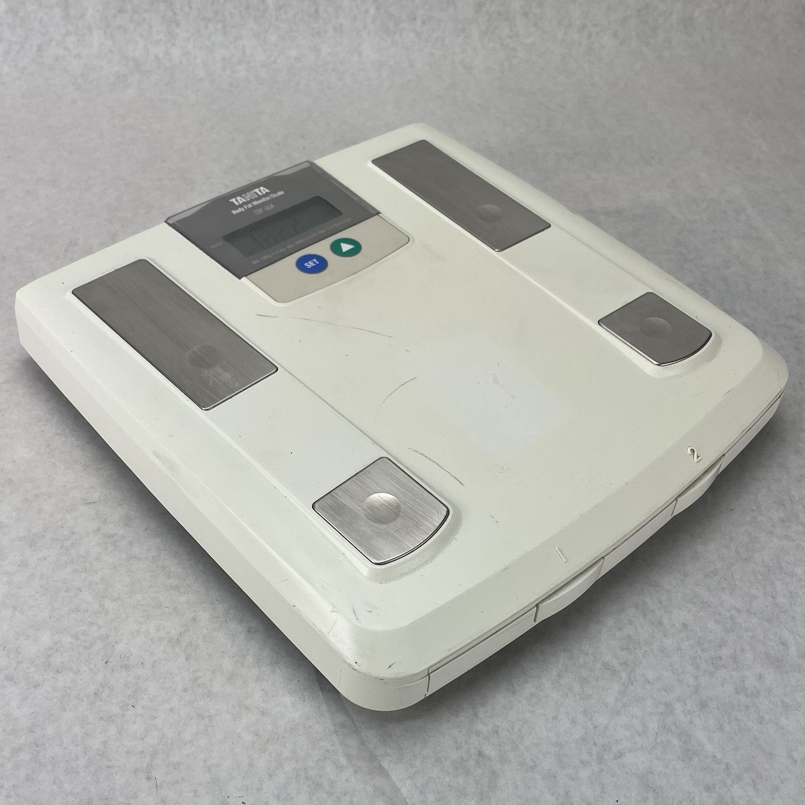 Tanita TBF-604 Body Fat Monitor Scale Power Tested0