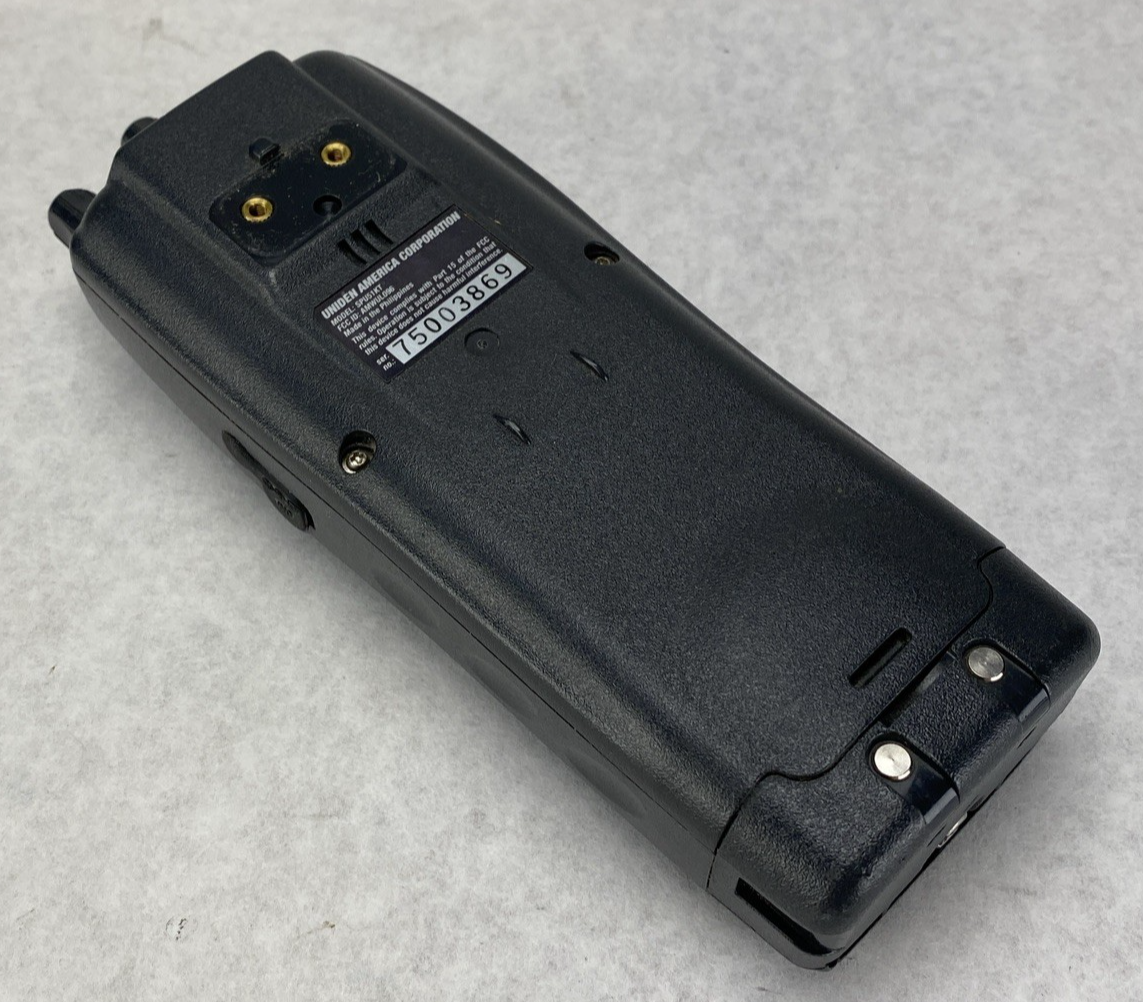 Uniden SPU51KT Handheld Two Way FM Transceiver Radio Parts or Repair