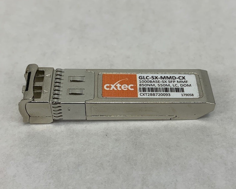 Cxtec GLC-SX-MMD-CX Transceiver Module (Lot of 4)