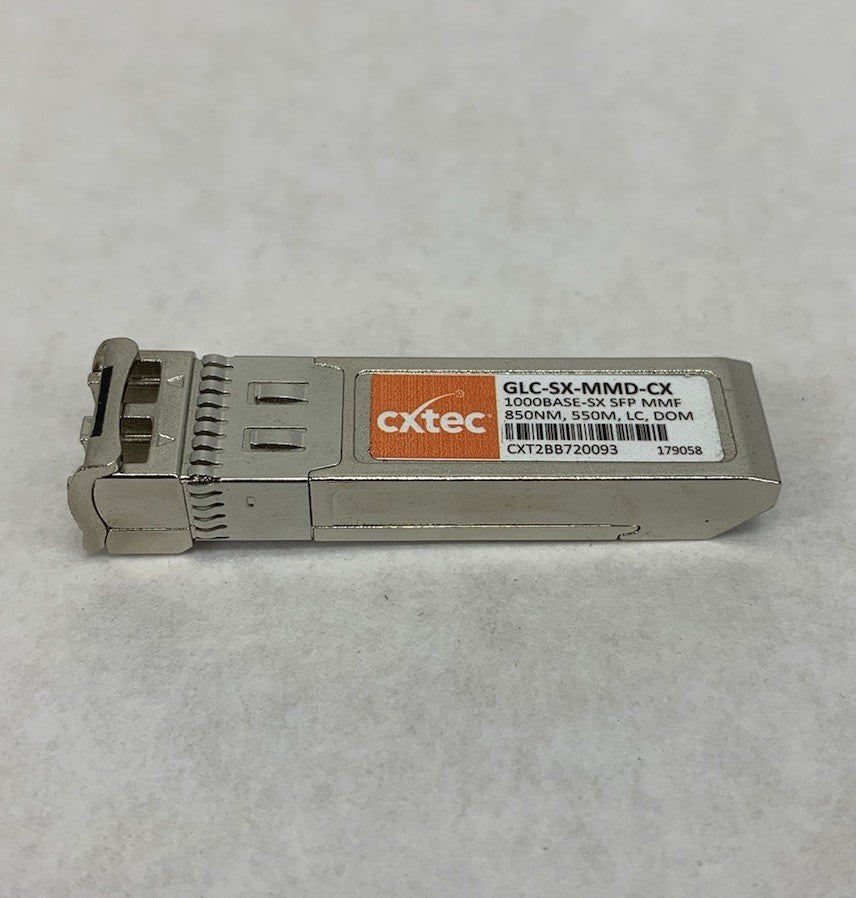 Cxtec GLC-SX-MMD-CX Transceiver Module (Lot of 4)