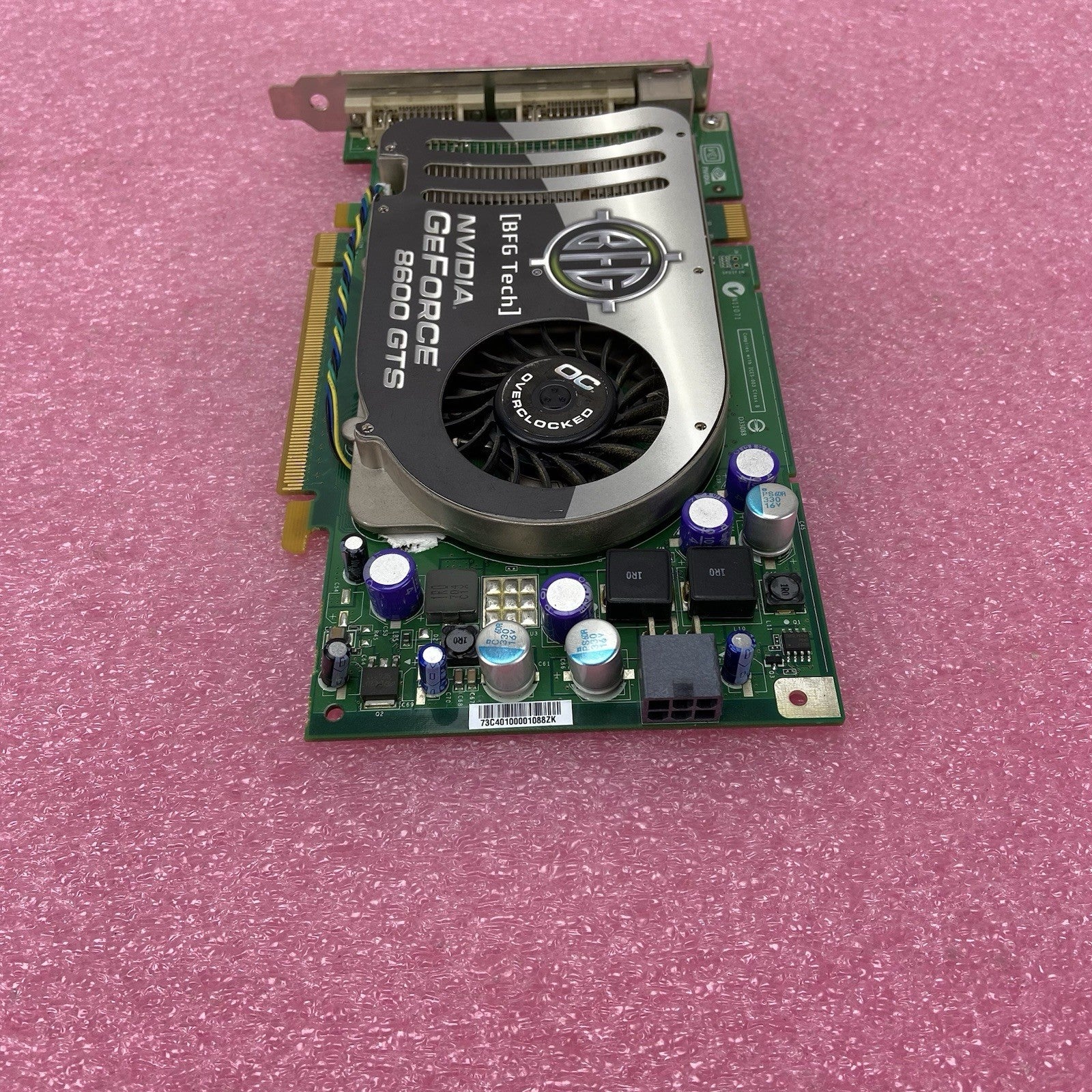 BFG TECH Nvidia GeForce 8600 GTS PCIe 256MB Graphics Card BFGR86256GTSOCE5
