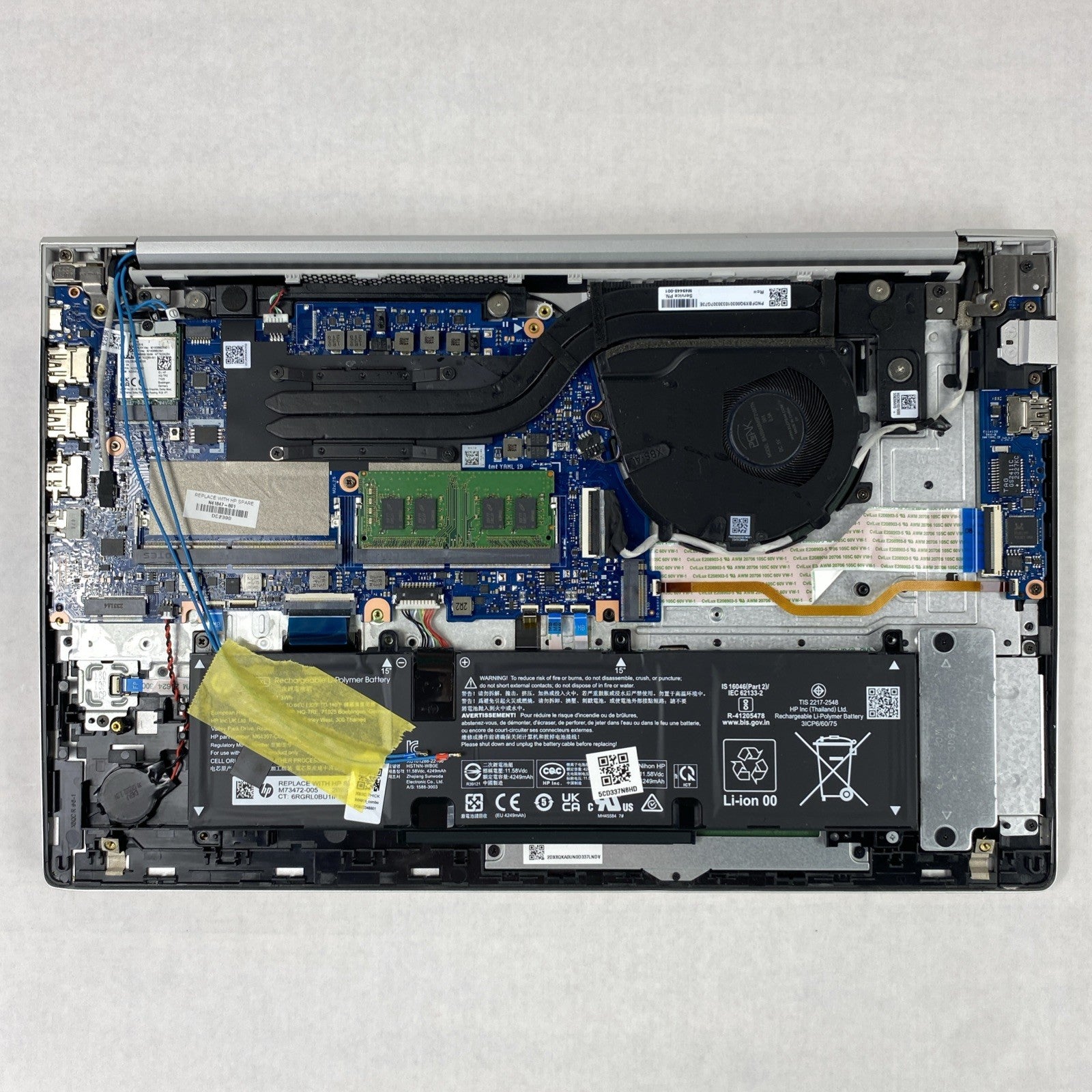 HP 655 G10 AMD Ryzen 7 Pro 7730U 2.00 GHz 16 GB RAM 15.6" No HDD No OS