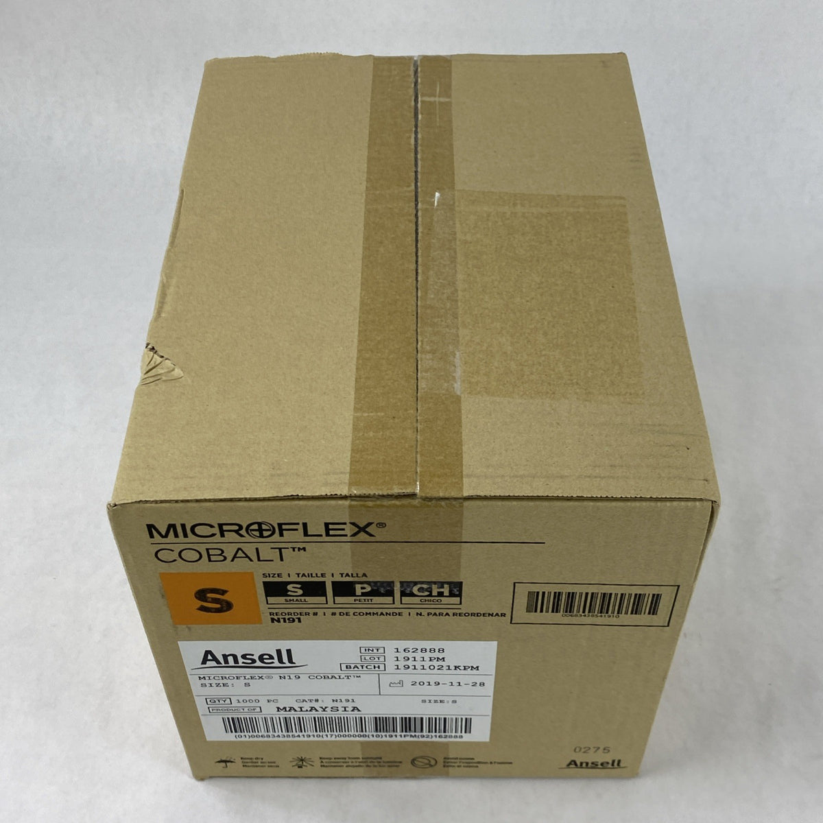 Ansell Cobalt N191 Powder Free Nitrile Examination Gloves Small - 1000 Count3