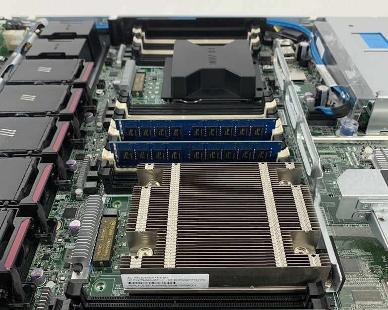 HP ProLiant DL360p Gen 8 Xeon E5-2609 v2 2.50 GHz 32 GB RAM No OS No HDD