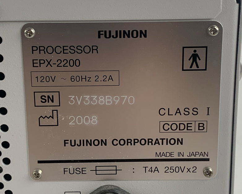 Fujinon EPX-2200 System Processor Powers On Lamp Tested Factory Reset